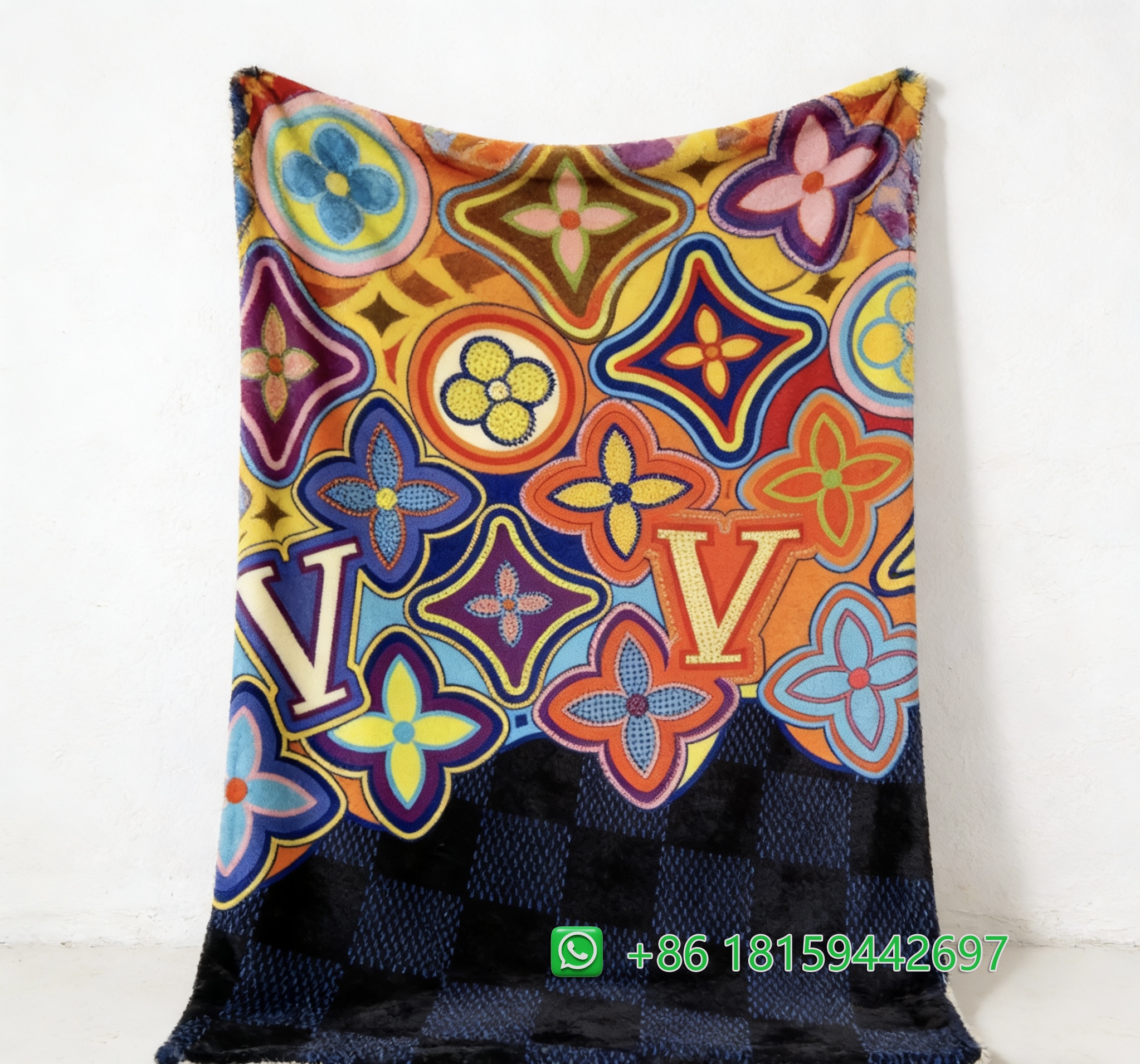 Louis Vuitton Throw Blankets